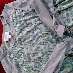 Lularue  3/4 tee